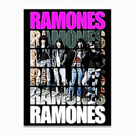 Ramones band music Canvas Print