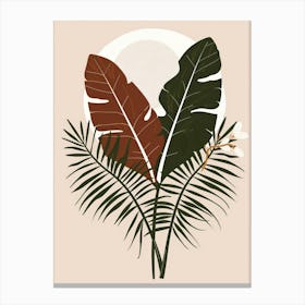 Tropical Leaves 151 Canvas Print