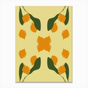 Orange Blossoms Canvas Print