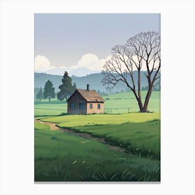 House In The Countryside 8 Canvas Print