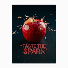 Taste The Spark, Apple 1 Canvas Print