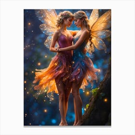 Fairy Couple Canvas Print