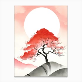 Asian Tree 2 Canvas Print