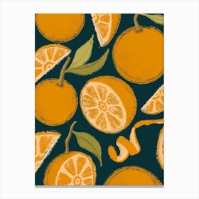 Orange Peel Canvas Print