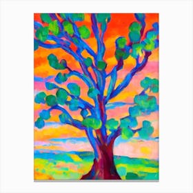 Joshua Tree 2 tree Abstract Block Colour Canvas Print