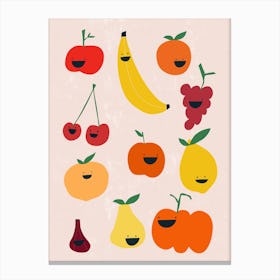 Fruit & Veggies Canvas Print