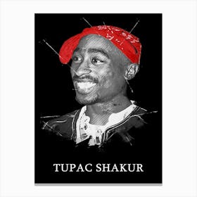 Tupac Shakur Canvas Print