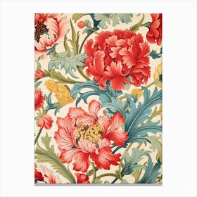 Floral Wallpaper 262 Canvas Print