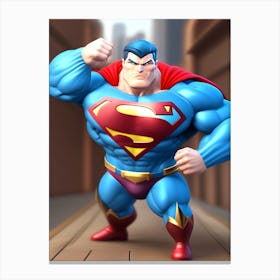 Superman 4 Canvas Print