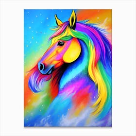 Rainbow Horse 31 Canvas Print