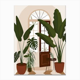 Houseplants 5 Canvas Print