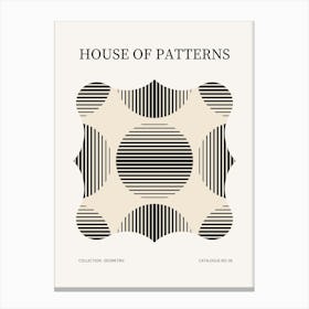 Geometric Pattern Poster 6 Canvas Print