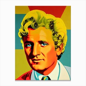 Spencer Tracy Colourful Pop Movies Art Movies Canvas Print