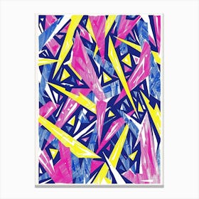 Abstract Geometric Pattern 10 Canvas Print