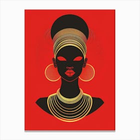 African Woman 73 Canvas Print