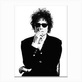 bob dylan music 4 Canvas Print