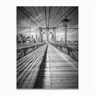 New York City Brooklyn Bridge Canvas Print