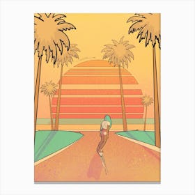 Miami Beach Canvas Print