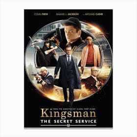 Kingsman The Secret Canvas Print