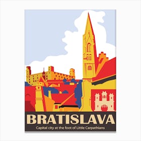 Bratislava, Slovakia Canvas Print