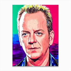 Kiefer Sutherland Pop Movies Art Movies Canvas Print