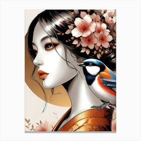 Portrait Artwork 115 Canvas Print