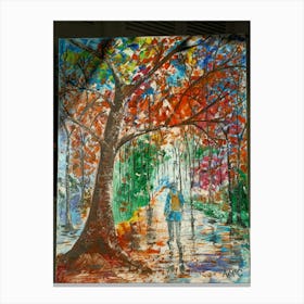 A Walk In The Woods Canvas Print