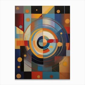 Abstract Circles 8 Canvas Print