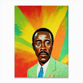 Don Cheadle Colourful Pop Movies Art Movies Canvas Print