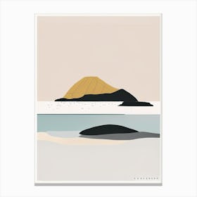 Galapagos Islands Ecuador Simplistic Tropical Destination Canvas Print