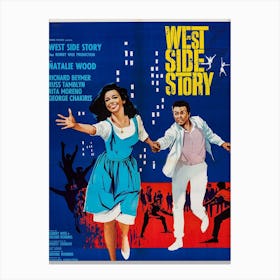 West Side Story, Wall Print, Movie, Poster, Print, Film, Movie Poster, Wall Art, Canvas Print