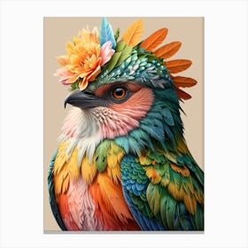 Colorful Bird 3 Canvas Print