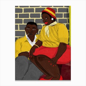 lovers for life Canvas Print