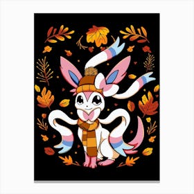 Fall Sylveon Canvas Print