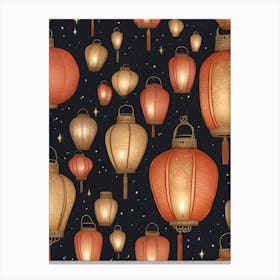 Chinese Lanterns Canvas Print