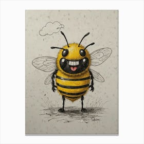 Beee! Canvas Print