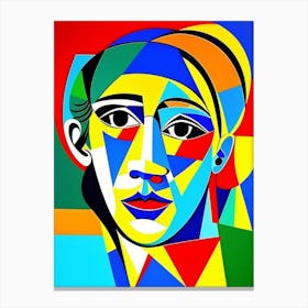 Woman'S Face 1 Canvas Print