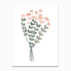 Eucalyptus Bouquet Canvas Print