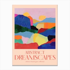 Abstract Dreamscapes Landscape Collection 22 Canvas Print