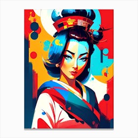 Asian Girl 8 Canvas Print