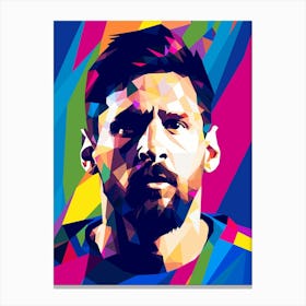 Lionel Messi 12 Canvas Print