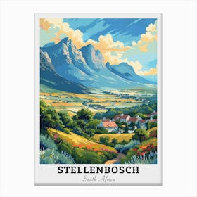 Stellenbosch Travel 1 Canvas Print