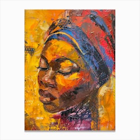 African Woman 16 Canvas Print