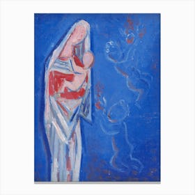Virgin And Child 1 Canvas Print