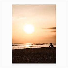 Sunset Beach 2 Canvas Print