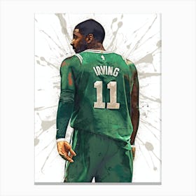 Kyrie Irving Boston Celtics Canvas Print