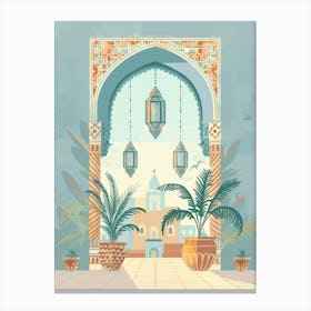 Islamic Doorway Canvas Print