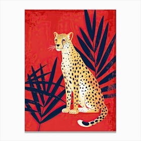 Cheetah 80 Canvas Print