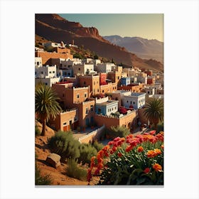 Moroccan Village Canvas Print