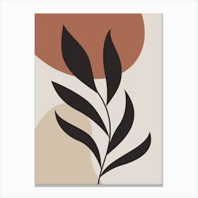 Abstract Leaf Canvas Print